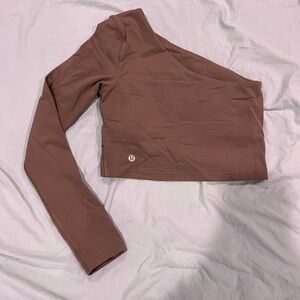 lululemon athletica Brown Long Sleeve Top